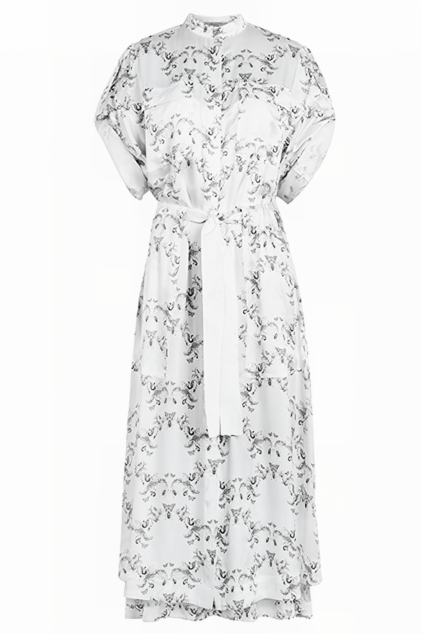 LUCIANA ASSAM DRESS WHITE 3