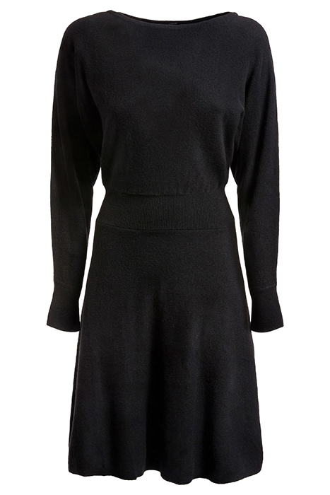 JENNY SWEATER DRESS JET BLACK A996 5