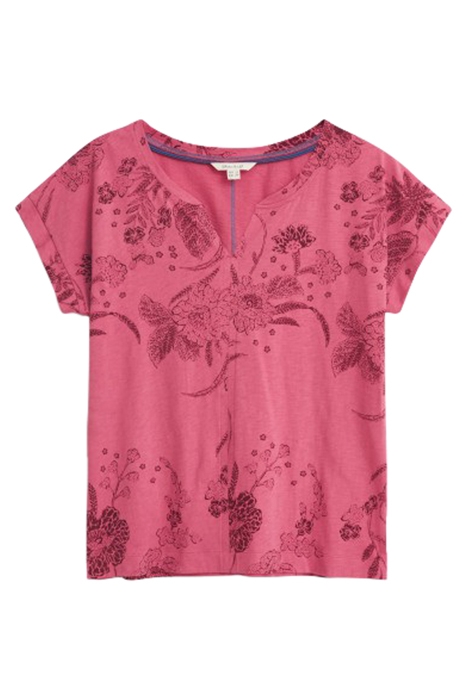 NELLY NOTCH PRINT TEE PINK PRINT 1