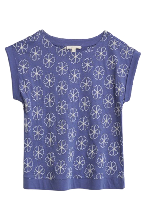 CARMELLA JERSEY TOP BLUE MULTI 1