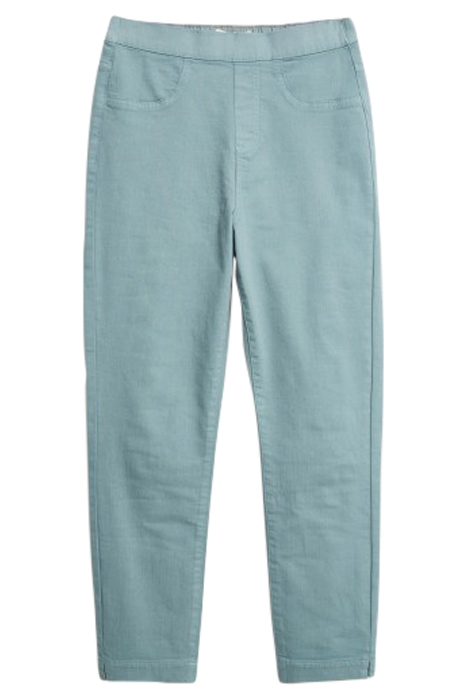 JANEY CROP JEGGING MID TEAL 1