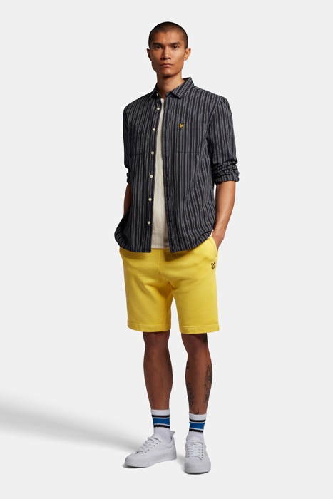 PINSTRIPE SHIRT DARK NAVY 3