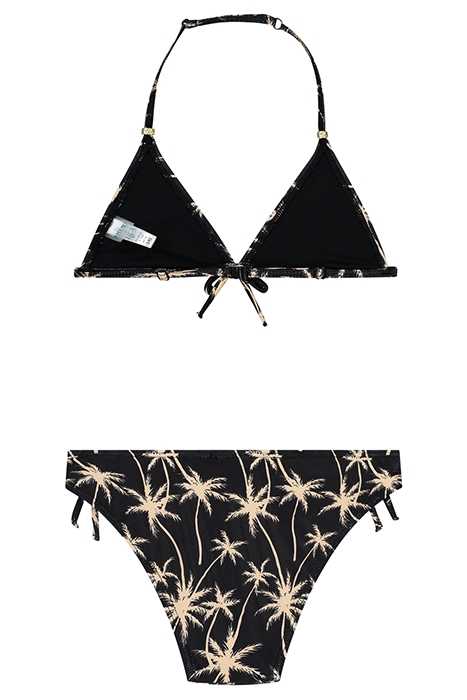 GIRLS LIZZY BIKINI SET VACATION PALM BLACK 2