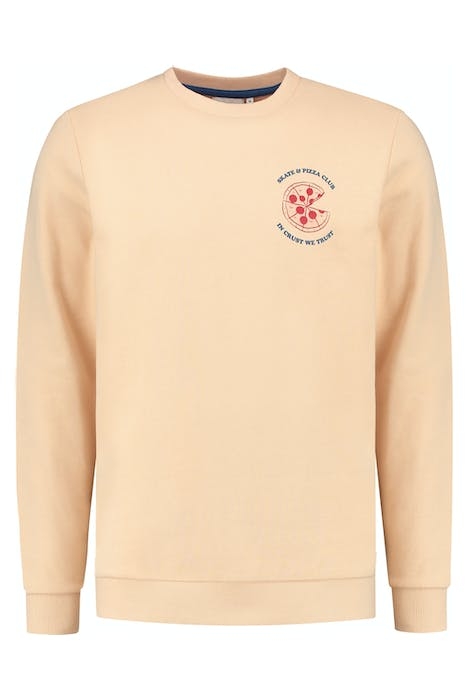 MEN SKATE CLUB SWEATER BUFF ORANGE 1