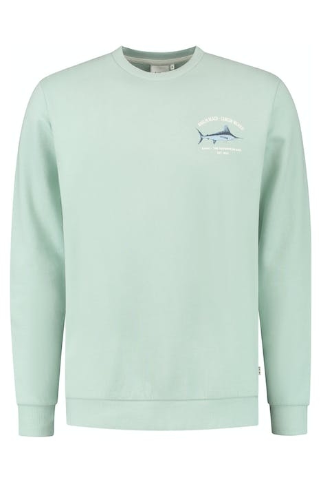 MEN SWEATER MARLIN SEA FOAM GREEN 1
