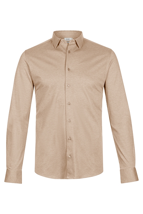 MEN PIQUE SHIRT PABLO LIGHT TAUPE BEIGE 1