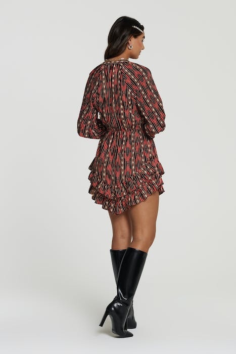 LADIES ROUEN DRESS ICAT LUREX 3