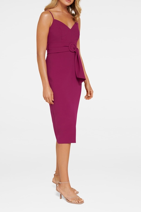GENEVIEVE BELTED MIDI DRESS MADAME BERRY 3