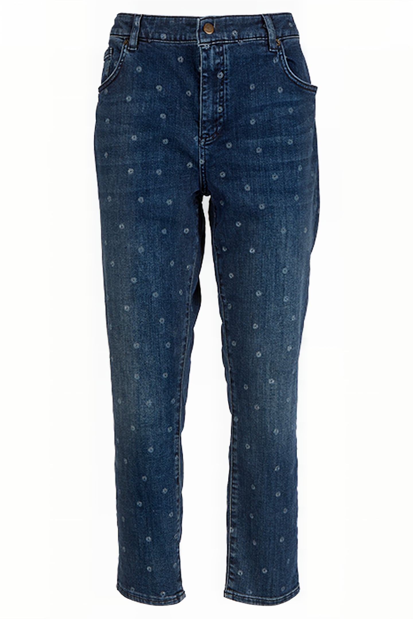 STRAIGHT PRINTED CROP LIGHT DENIM 1