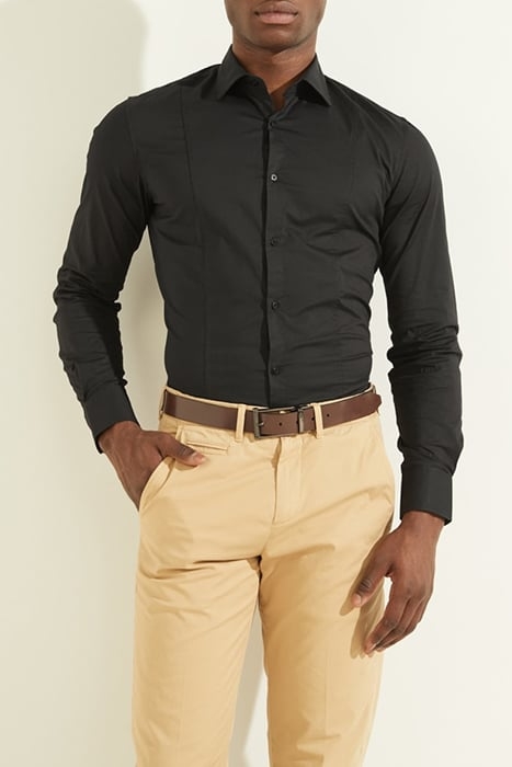 MARCIANO BY GUESS OLIVER IT COLLAR ROU JET BLACK 1