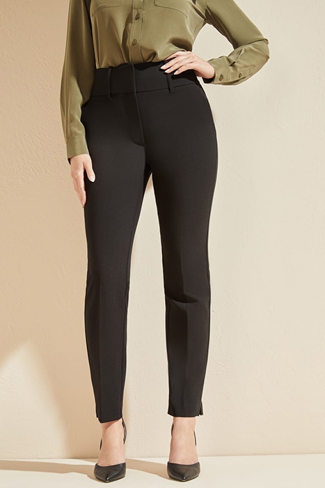 SHELLY PANT JET BLACK STRAIGHT 1