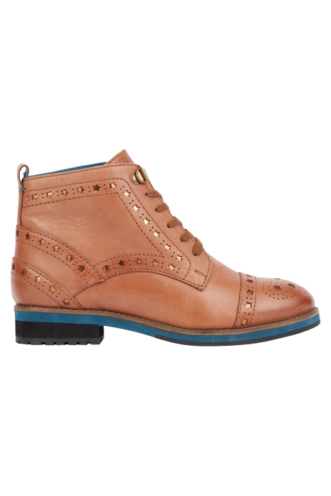 CELESTE STAR LACE UP BOOT DISP MID TAN 1