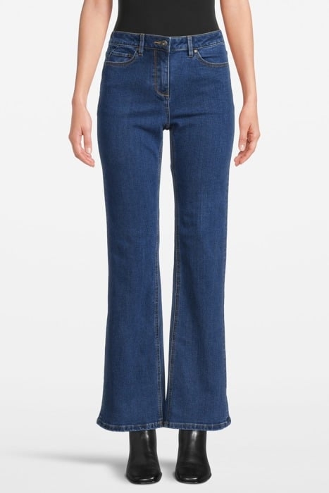 TROUSER WOVEN MID BLUE DENIM 1