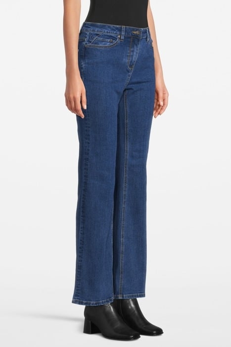 TROUSER WOVEN MID BLUE DENIM 3