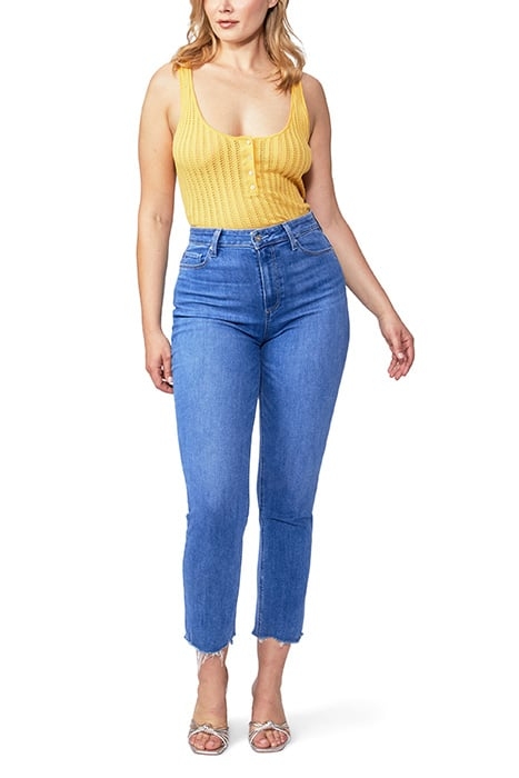 ACCENT SEINE W/ RAGGED FRAY HEM 3