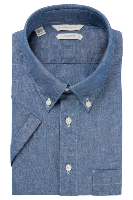 BLUE SHORT SLEEVE POPOVER 5