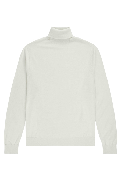 FINE KNIT TURTLE NECK WASABI CREAM 5