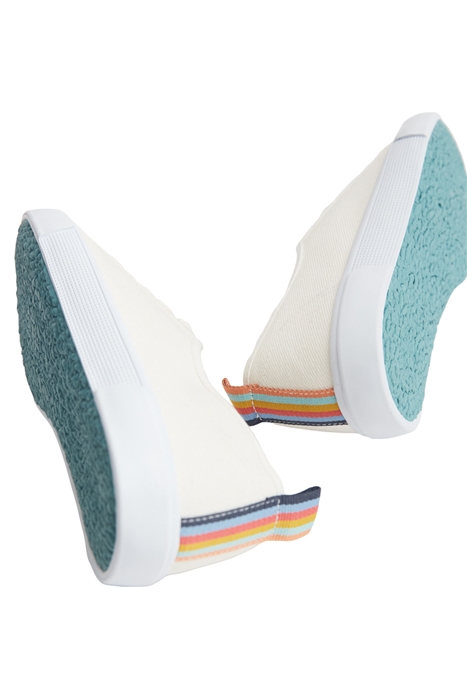 PIPER PLIMSOLL NATURAL WHITE 4