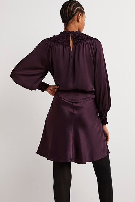 SATIN BIAS-CUT MINI SKIRT BER 2