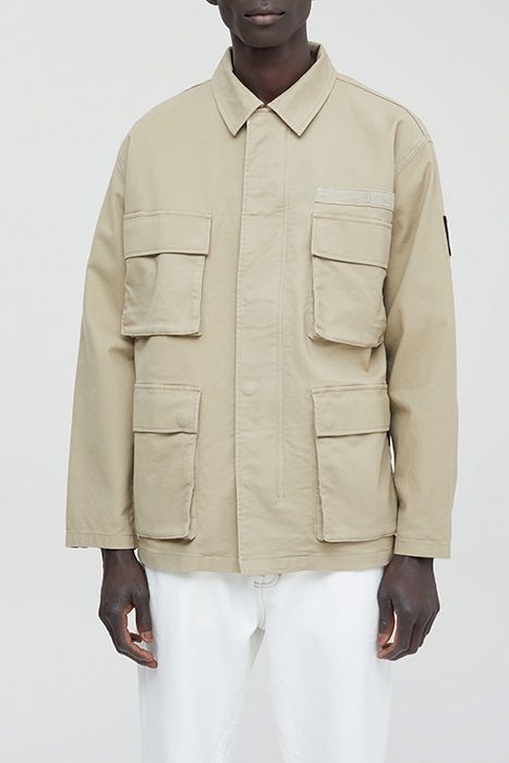 CLOSED MEN TECHNICAL FIELD JACKET GREY OLIVE 1