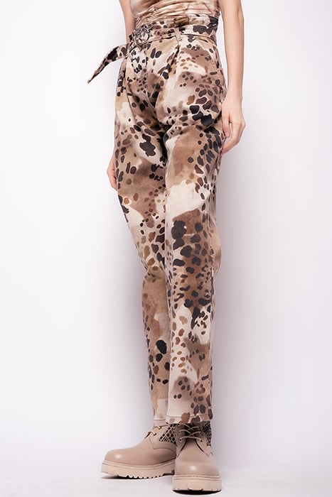 PIACENZA PANTALONE PJ631 DRILL BEIGE/BROWN MULTI-COLOUR 4