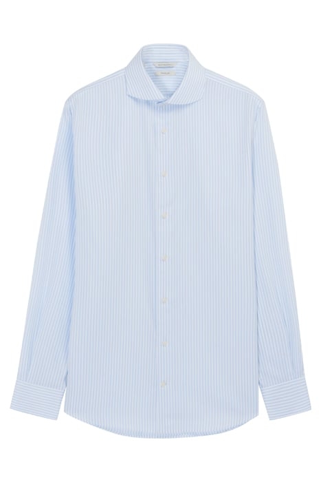 Light Blue Striped Extra Slim Fit Shirt 2