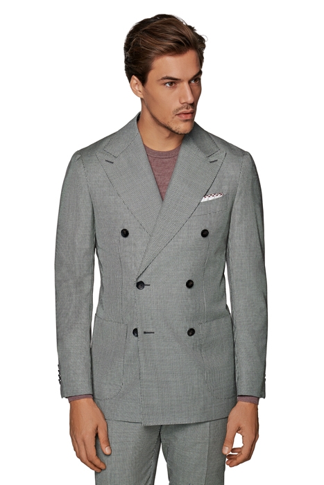 Mid Grey Houndstooth Havana Suit 3
