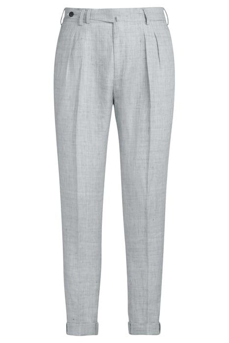 Light Grey Pleated Blake Trousers 2