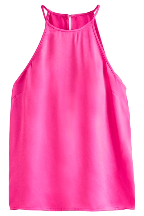 STRAPPY HALTERNECK SATIN TOP DPK 6