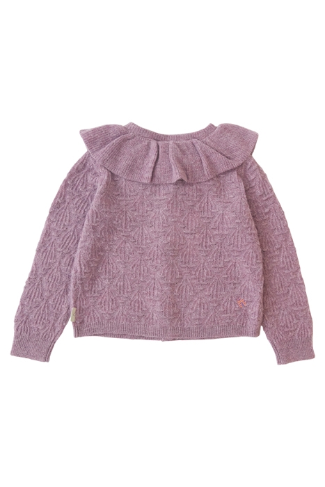 2IN1 MARGO RUFFLE CARDIGAN LIGHT PURPLE 2