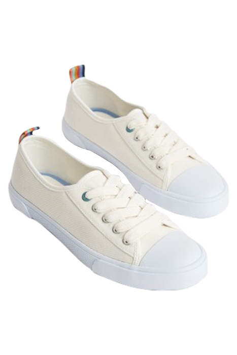 PIPER PLIMSOLL NATURAL WHITE 2