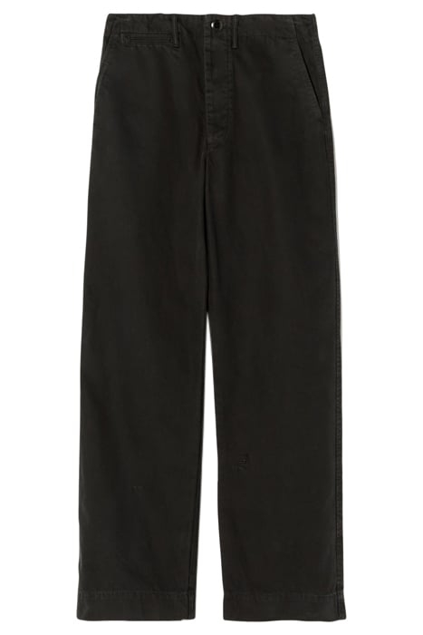 90S TROUSER WASHED BLACK 1