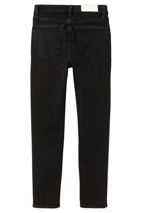 90S HIGH RISE ANKLE CROP NOIR 2