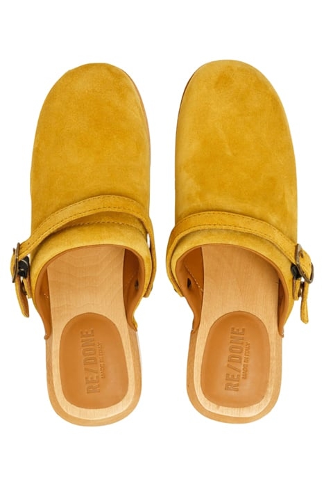 70S CLASSIC CLOG YELLOW SUEDE 3