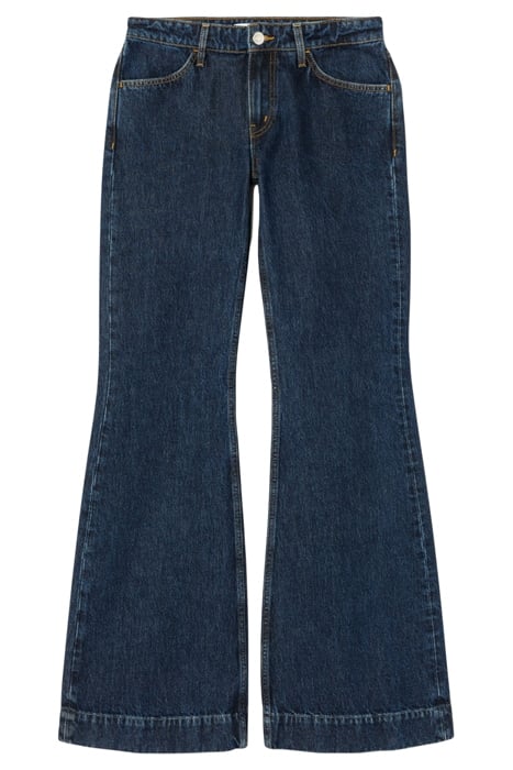 70S LOW RISE BELL BOTTOM HERITAGE RINSE 1