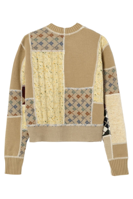 UPCYCLED 60S SHRUNKEN SWEATER ASSORTED COLORS 2