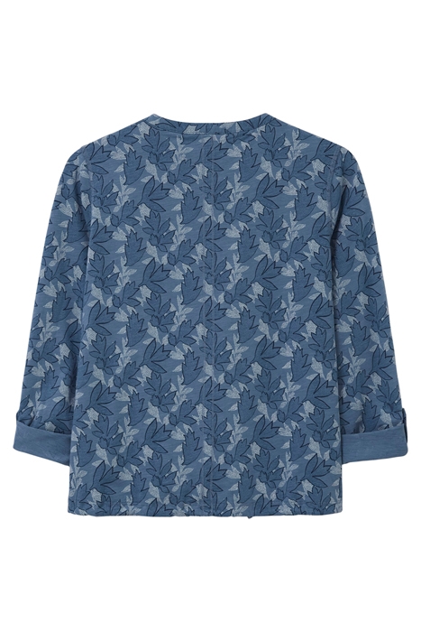 TIA TIE HEM JERSEY SHIRT BLUE PR 5