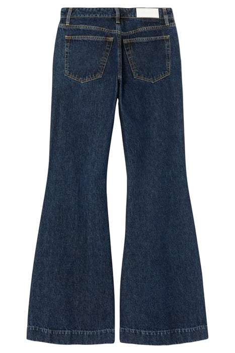 70S LOW RISE BELL BOTTOM HERITAGE RINSE 2