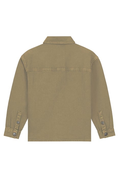 JACKSON DENIM SHIRT ARMY GREEN 2
