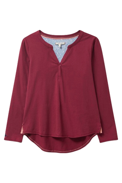 BERRY PJ TOP DEEP RED 1