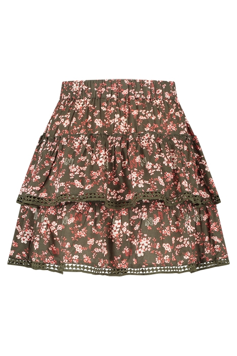 TAPE FLOWER SKIRT ARMY 2