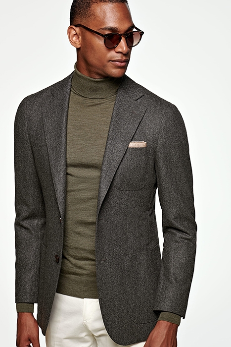 DARK GREY HAVANA BLAZER 1