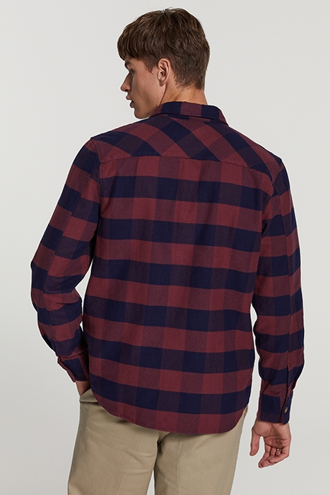 MEN OVERSHIRT BRAD MAROON RED 3