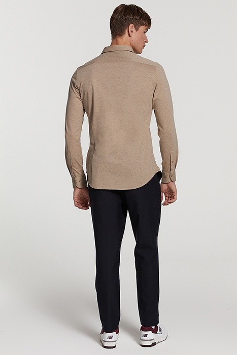 MEN PIQUE SHIRT PABLO LIGHT TAUPE BEIGE 4
