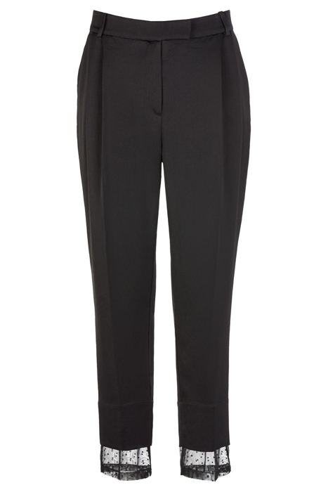 PARALLEL TROUSER BLACK POLKADOT 3
