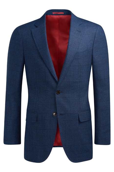 MID BLUE CHECKED SIENNA SUIT 3