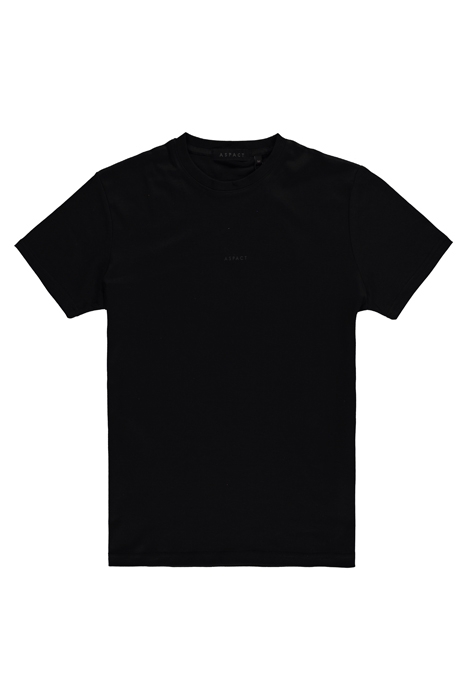ASPACT BACK LOGO TEE BLACK-GREY 1