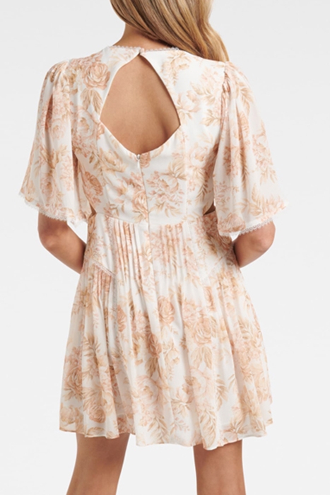 JADE ANGEL SLEEVE SKATER MINI GOLD ATHENA FLORAL 2