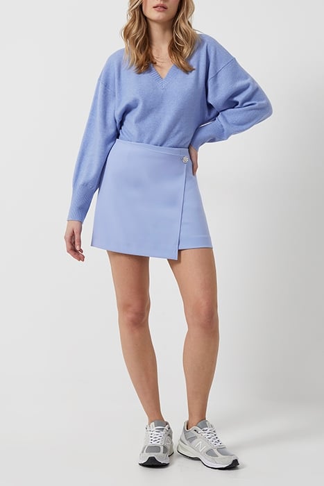 BUNTIE WHISPER RUTH MINI SKIRT PARADISE BLUE 3