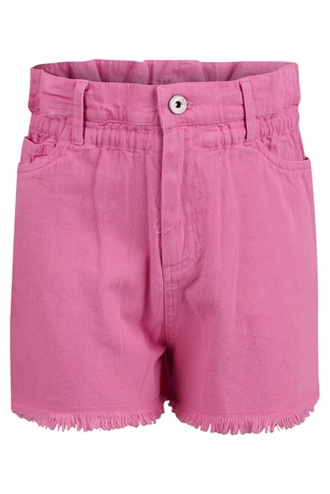 GA-TWILL PAPERBAG SHORT JILL&MITCH BY SHOEBY PINK 1